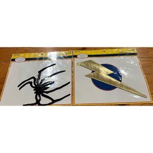 Creations Of Grace Fabric Iron On Spider & Lightning Bolt 2014